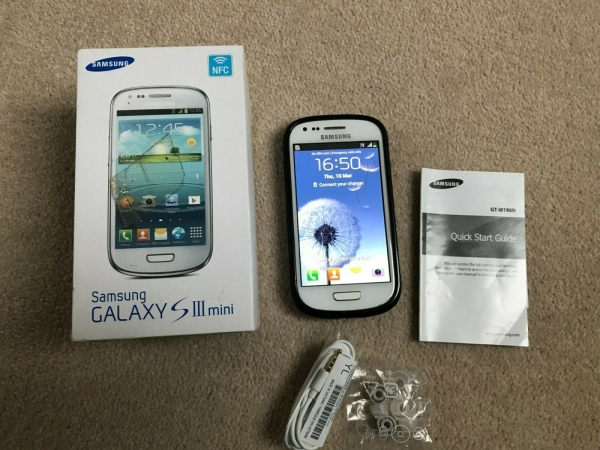 Samsung Galaxy S3 mini GT-I8190N – 8GB – weiß (entsperrt) Smartphone