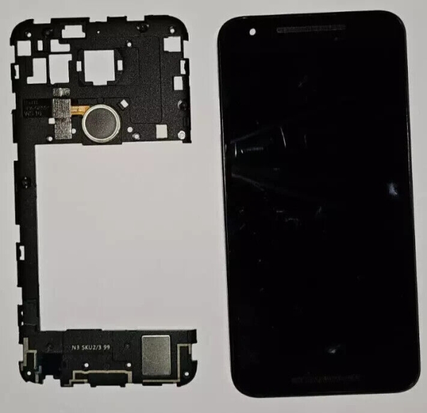 LG Nexus 5X Original LCD Display + Touch Digitizer mit Rahmen für H790 H791 H798