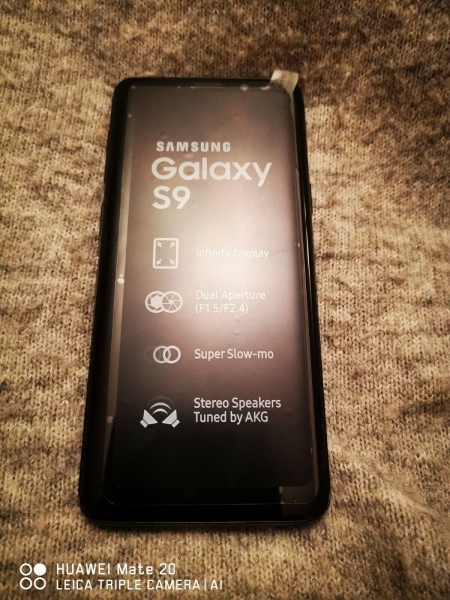 Samsung Galaxy S9 SM-G960 64GB ENTSPERRT SMARTPHONE schwarz 64GB