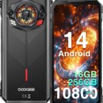 Doogee S Punk robustes Smartphone Android 14, 16GB+256GB/1TB, 10800mAh 33W Ladegerät