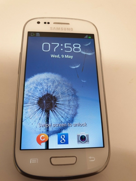 Samsung Galaxy S III Mini GT-I8190N – 8GB – marmorweiß (entsperrt) Smartphone