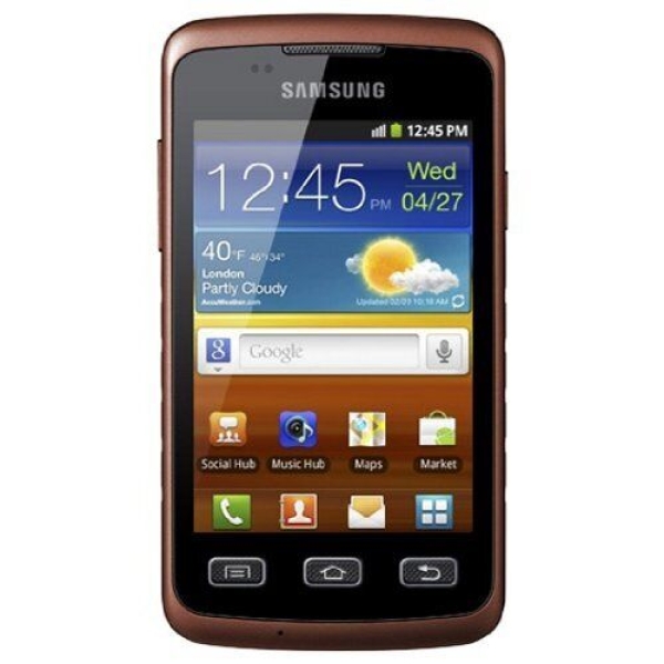 Samsung Galaxy Xcover GT-S5690 – Schwarz/Orange (T-Mobile) Smartphone #sehr gut