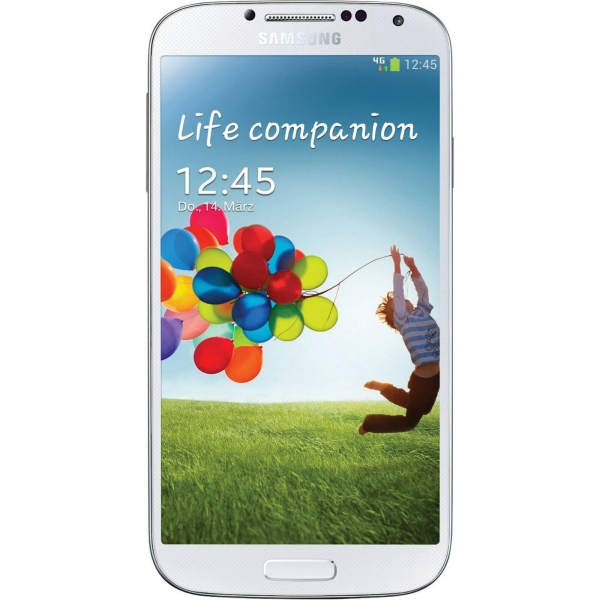 Samsung  Galaxy S4 GT-I9500 – 16GB – White Frost (Ohne Simlock) Smartphone