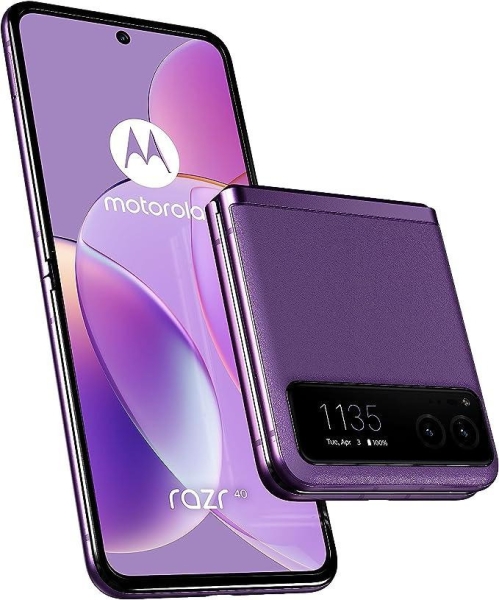 Motorola RAZR 40 8+256GB 6.9 “ 5G Summer Lilac DS Smartphone Neu