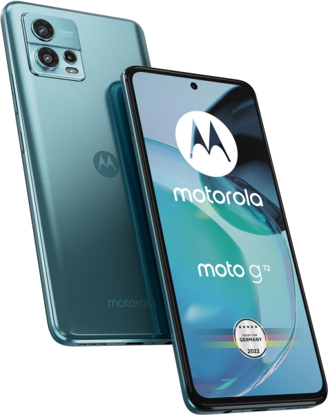 MOTOROLA Smartphone g72 Dual-SIM 128GB blau