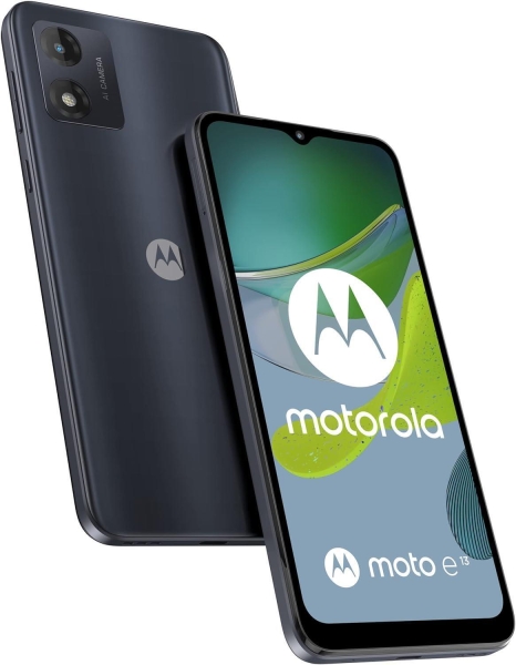 Motorola Moto E13 4G Smartphone 16,5″ D.SIM Android 2GB 64GB schwarz entsperrt (B)