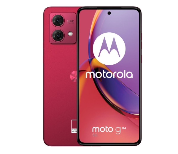 Motorola moto g84 5G 12GB 256GB 6,55″ viva magenta 120Hz Smartphone Handy NFC