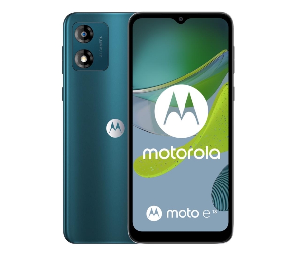 Motorola Moto E13 2GB 64GB 6,5″ (16,5 cm) grün (Dual-SIM) Smartphone Handy green