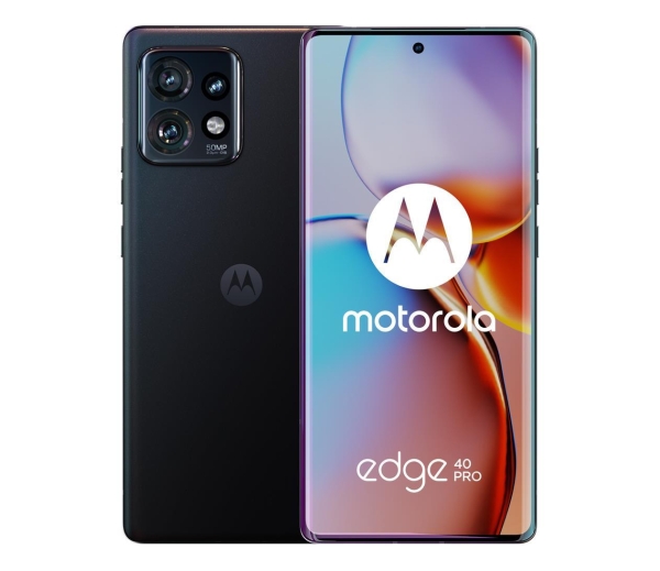 Motorola edge 40 pro 5G 12/256GB 6,67″ Quartz Black 165Hz Smartphone Handy NFC