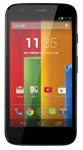 Motorola  MOTO G – schwarz (Ohne Simlock) Smartphone