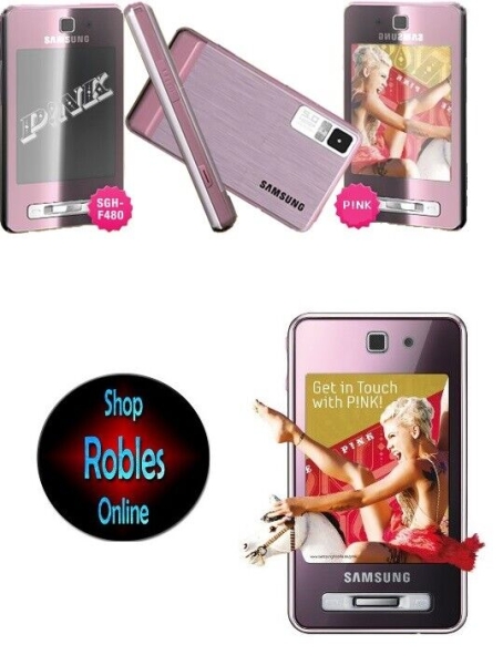 Samsung SGH-F480i Pink (Ohne Simlock) Smartphone Touch 4Ban 3G 5MP LED Flash NEU