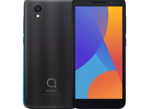 Alcatel 1 (2021) – Smartphone 16GB, 1GB RAM, Single Sim, Volcano schwarz