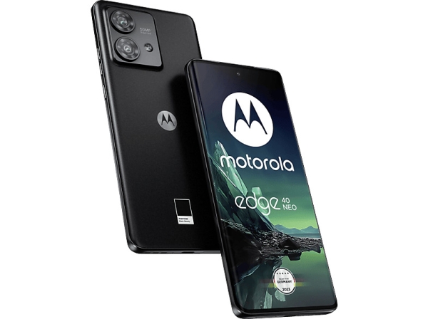 MOTOROLA edge40 neo 256 GB Black Beauty Dual SIM Smartphone Handy