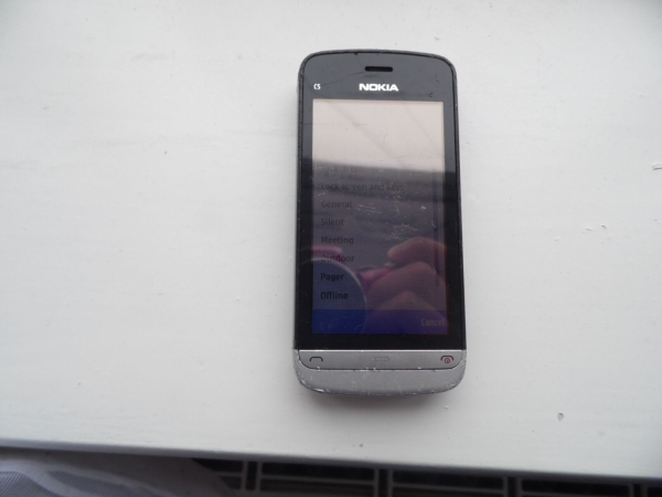 Nokia C5-03 Handy (entsperrt) – grau