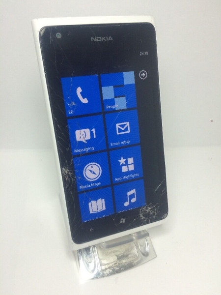 Nokia Lumia 900 – weiß entsperrt Handy Smartphone defekt Reparaturen