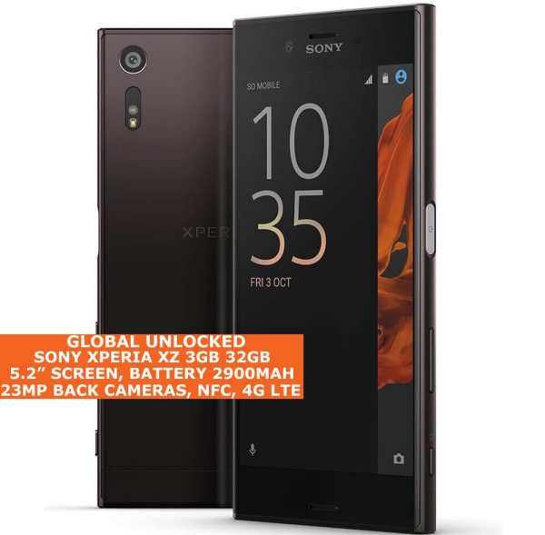 Sony Xperia XZ F8331 3GB 32GB Quad Core 5,2″ HD Bildschirm Android LTE Smartphone