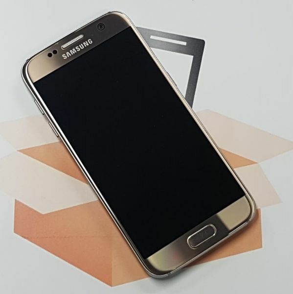 Samsung Galaxy S7 Smartphone 32GB Handy – Farbe: Gold – Zustand: Top Zustand !!