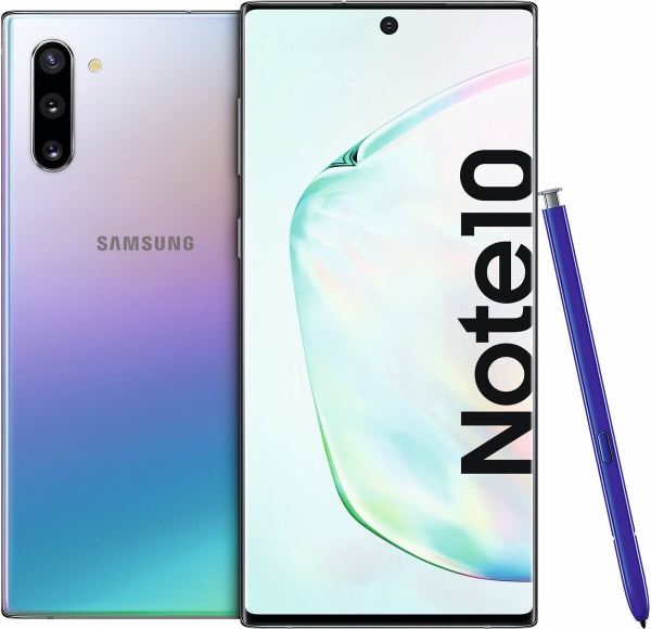 Samsung N970F Galaxy Note 10 silber DualSim 256GB LTE Android Smartphone 6,3″