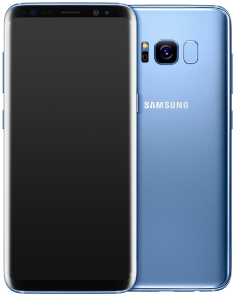 Samsung Galaxy S8 Single-SIM 64 GB blau Smartphone Handy Ohne Vertrag Android