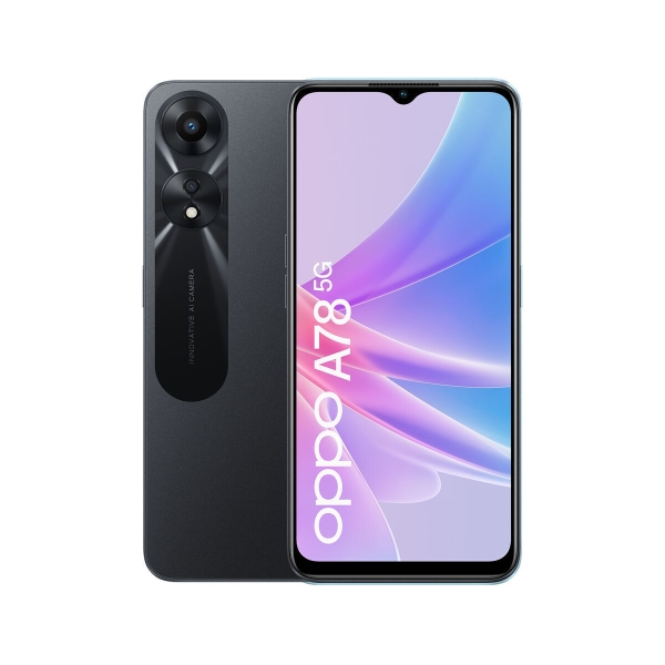 Smartphone Oppo A78 6,56″ 128 GB 4 GB RAM Mediatek Dimensity 700 Schwarz