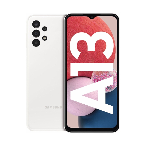 Samsung Galaxy A13 Dual SIM Smartphone 64GB Weiß White – Sehr Gut