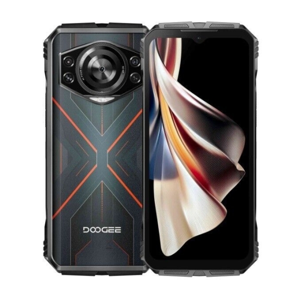 DOOGEE S Cyber Robustes Smartphone Android 14, 10800mAh Robustes Telefon, 20GB+256GB