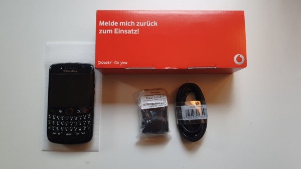 BlackBerry Bold 9780 QWERTZ Schwarz (Ohne Simlock) Smartphone Neu Vodafone SWAP