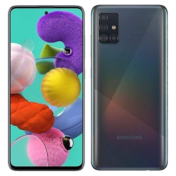 Schwarz Samsung Galaxy A51 (5G) SM-A516U 128GB Smartphone Handys Ohne Vertrag