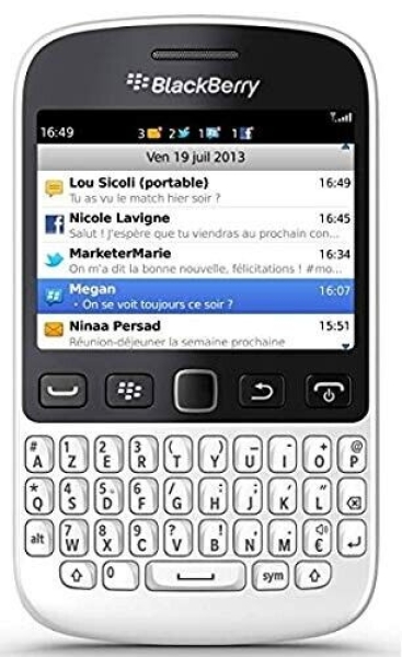 Blackberry Curve 9720 entsperrt – weiß