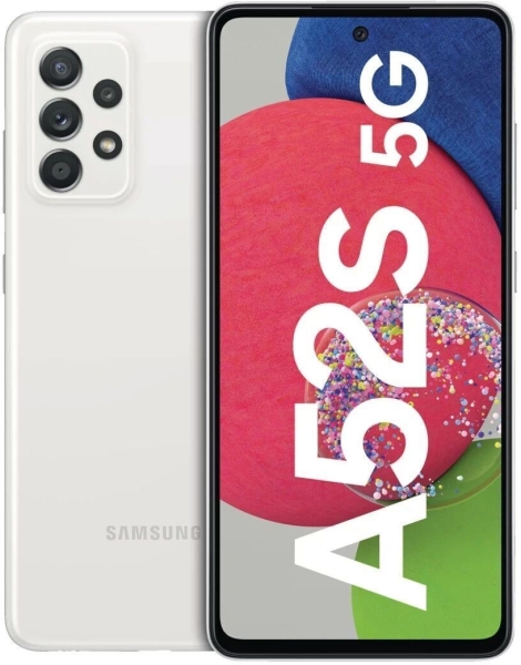 SAMSUNG Galaxy A52s 5G 128GB White – Sehr Gut – Smartphone