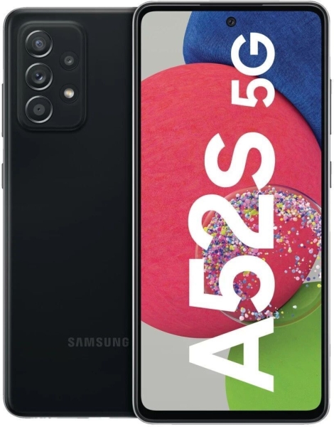 SAMSUNG Galaxy A52s 5G 128GB Blau – Hervorragend – Smartphone