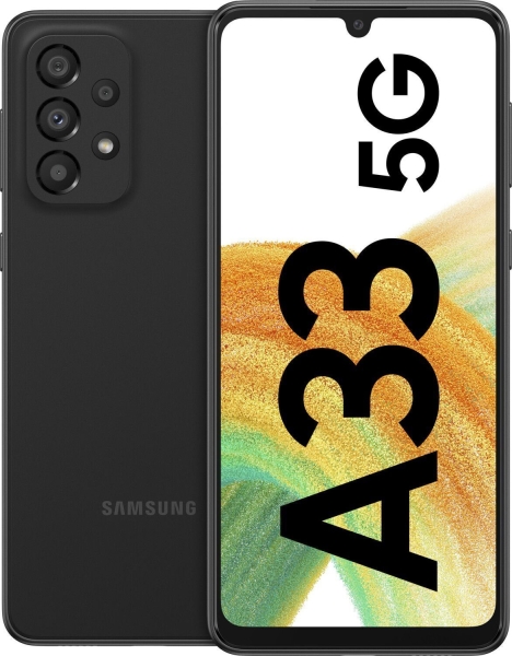 SAMSUNG Galaxy A33 5G 128GB Schwarz – Hervorragend – Smartphone