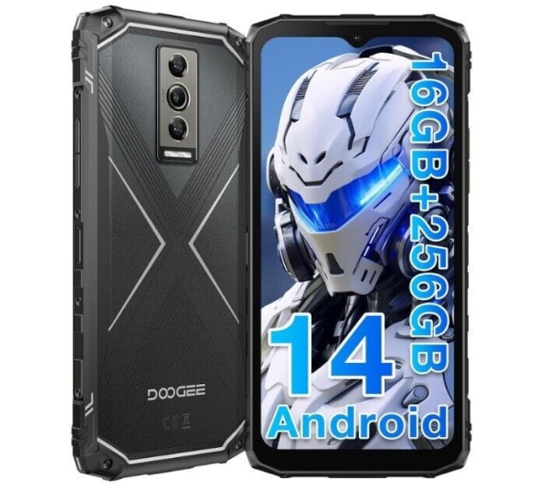 2024 DOOGEE Blade10 Pro Android 14 robustes Smartphone 16GB+256GB entsperrt NFC