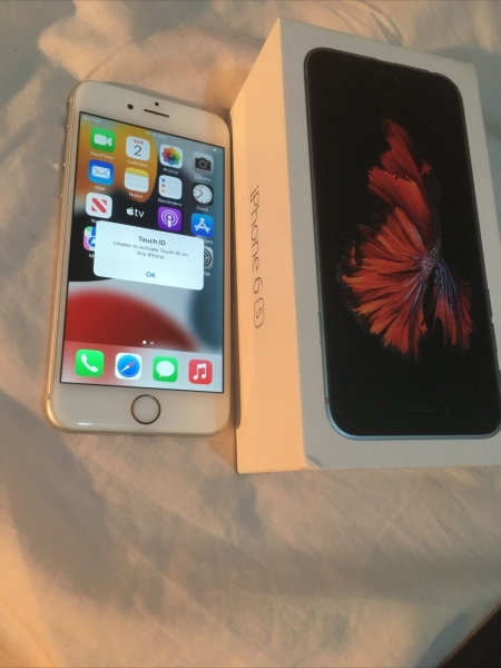 Apple MKQL2B/A iPhone 6S 16GB (entsperrt) Smartphone – gold