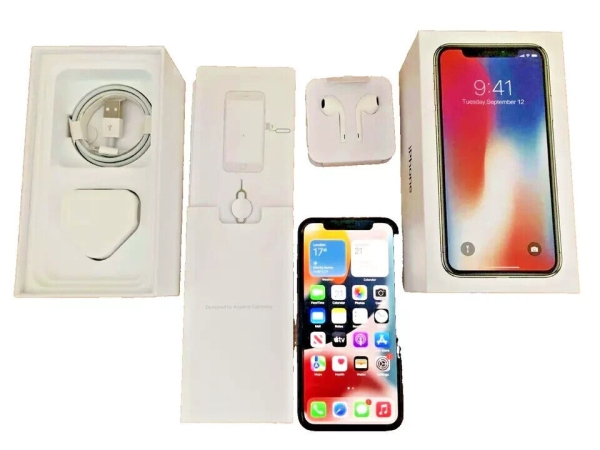 NEU Apple iPhone X 64GB 256GB alle Farben entsperrt Smartphone IM BOX neu-VERSIEGELT