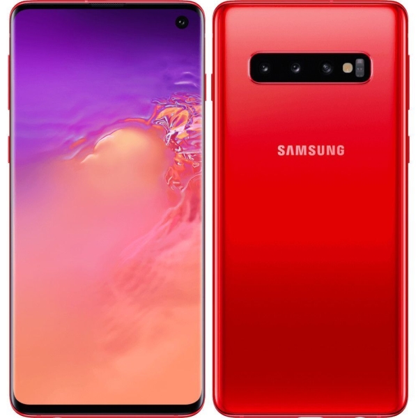 SAMSUNG Galaxy S10 128GB Cardinal Red – Sehr Gut – Smartphone