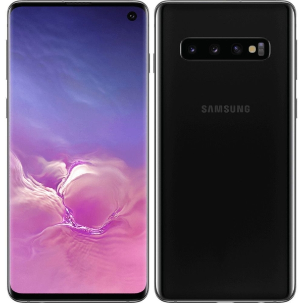 SAMSUNG Galaxy S10 128GB Prism Black – Hervorragend – Smartphone