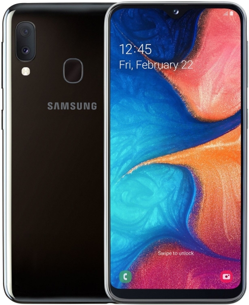 SAMSUNG Galaxy A20e 32GB Schwarz – Gut – Smartphone