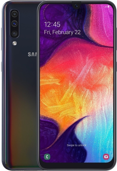 SAMSUNG Galaxy A50 128GB Schwarz – Gut – Smartphone