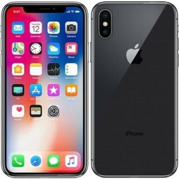 Apple iPhone X (10) A1901 64GB 12MP Handy Smartphone Spacegrau entsperrt