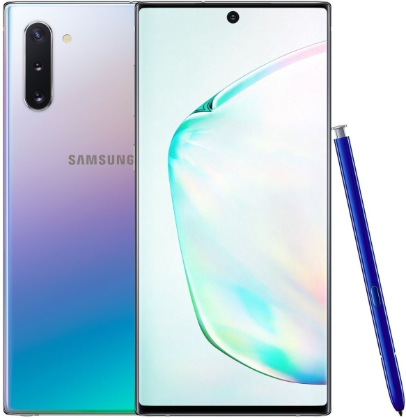 SAMSUNG Galaxy Note10 256GB Aura Glow – Sehr Gut – Smartphone