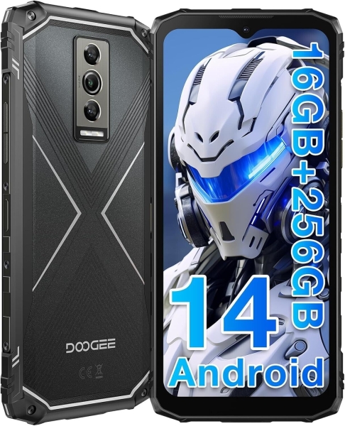 DOOGEE Phone Blade10 Pro (2024) Rugged Smartphone Android 14, 16GB+256GB/2TB TF