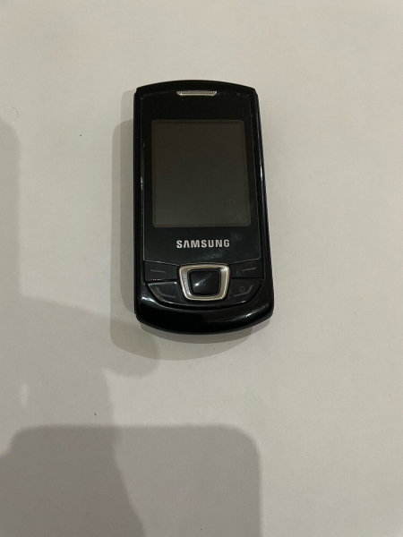 Samsung Monte Slide GT-E2550 stark schwarz (entsperrt) Handy guter Zustand