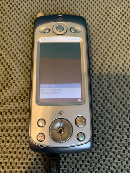 Vintage Motorola A920 grau (drei) Smartphone ultra selten + Ersatzschläger & Software