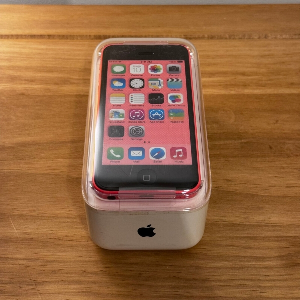 Seltenes unaktiviertes iOS 7 Apple iPhone 5c – 32GB – Pink (entsperrt)