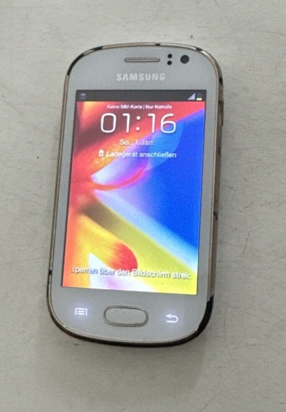 Samsung Galaxy Fame 4GB Weiß  Android Smartphone GT-S6810P Händler LESEN