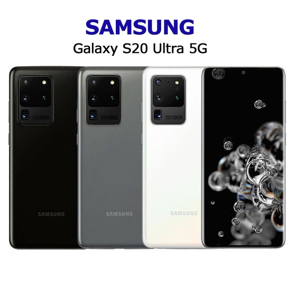 Samsung Galaxy S20 Ultra 5G G988U 12GB+128GB 6.9″ 108MP Ohne Simlock Smartphone