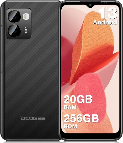 DOOGEE N50 PRO 4G ANDROID SMARTPHONE 20GB / 256GB DUAL SIM 6,52″ OCTA CORE NEU