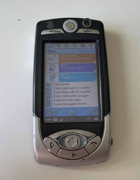 Motorola A1000 – grau (drei) Smartphone ultra selten