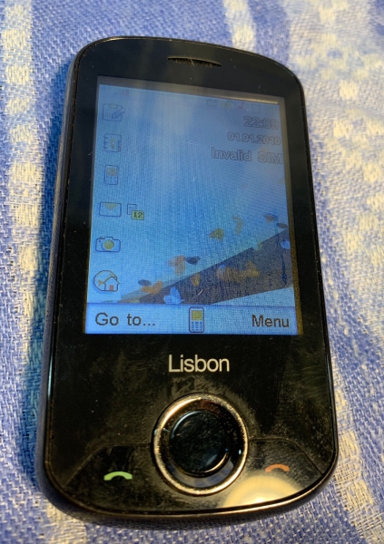 ZTE Lisbon G-X670 Smartphone Vintage GSM Handy orange Netzwerk